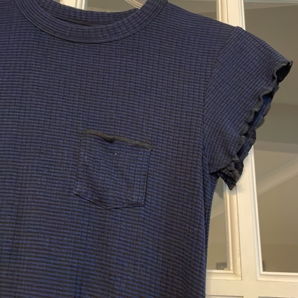 BDG | T Shirt Dress. XS. Navy and Black. - Picture 2 of 5